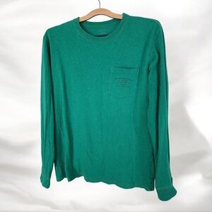 Southern Tide Green Long Sleeve Skipjack Cartridge Co Dog Shirt